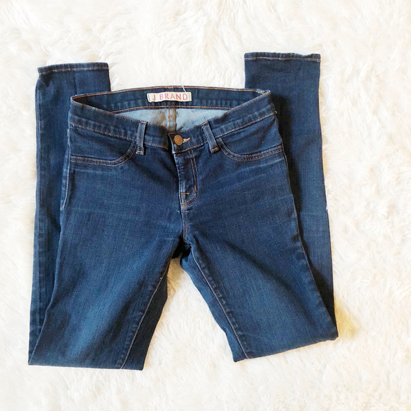 J Brand Super Skinny Starless Dark Wash Jean SZ26 - Picture 8 of 8